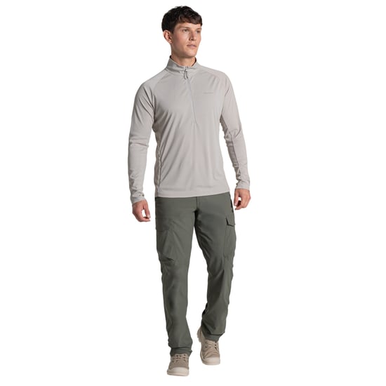 Craghoppers - Pullover für Herren, mit halbem Reißverschluss, Nosilife (Pergament) - Image 4