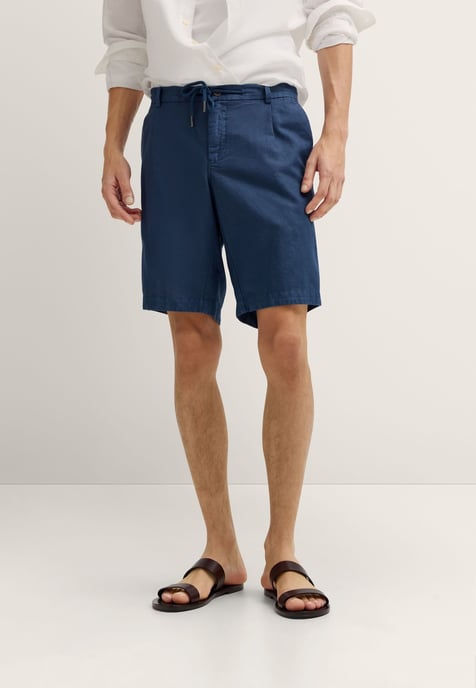 Bugatti Herren Bermuda Leinen-Baumwoll-Mix - Image 1