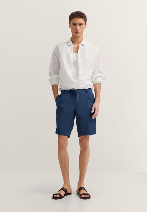 Bugatti Herren Bermuda Leinen-Baumwoll-Mix - Image 5