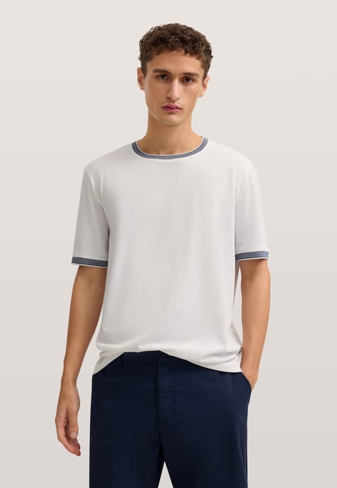 Bugatti Herren T-Shirt aus einem Baumwoll-Mix - Image 1