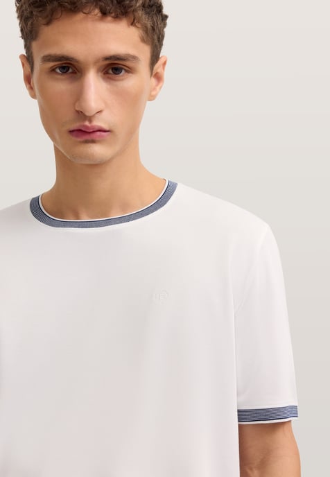 Bugatti Herren T-Shirt aus einem Baumwoll-Mix - Image 4