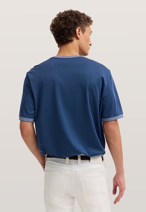 Bugatti Herren T-Shirt aus einem Baumwoll-Mix - Image 2