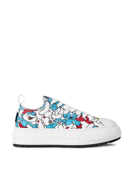 Schlümpfe Low Top Sneakers - Image 1