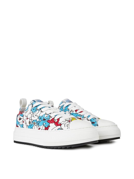 Schlümpfe Low Top Sneakers - Image 2