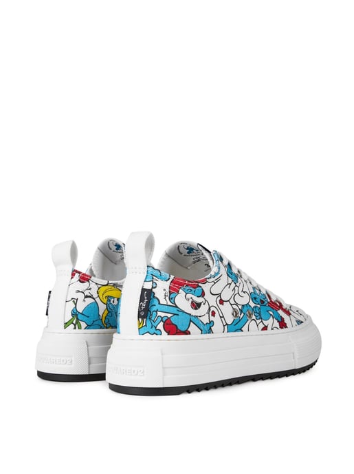 Schlümpfe Low Top Sneakers - Image 3