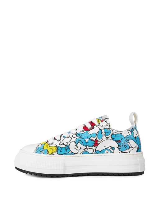 Schlümpfe Low Top Sneakers - Image 4