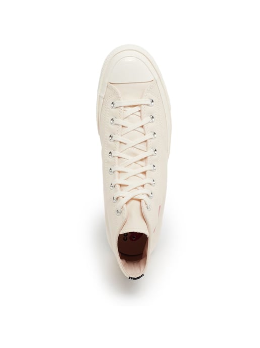 Comme des Garçons PLAY x Converse Chuck 70 Hi Sneakers - Image 4