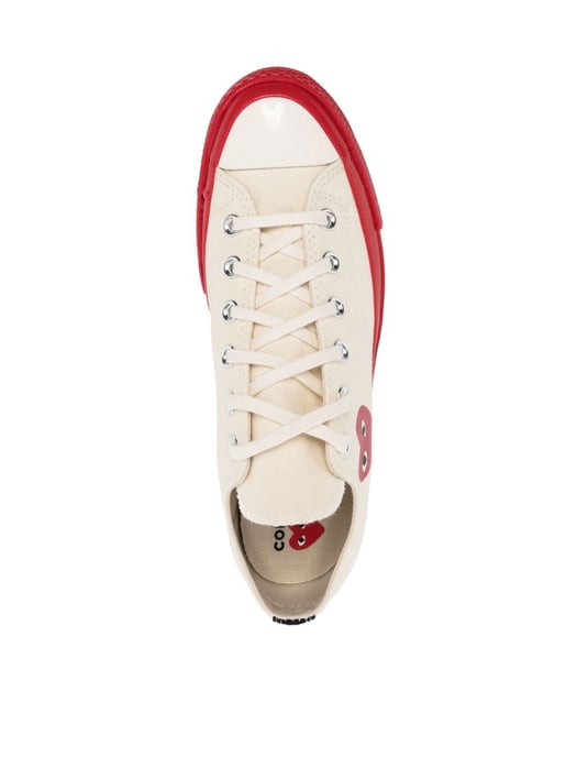 Comme des Garçons PLAY x Converse Chuck 70 Sneakers - Image 4