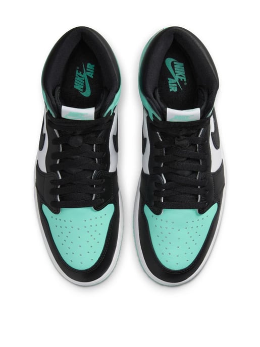 Air Jordan 1 Retro High OG 'Green Glow' Sneakers - Image 4