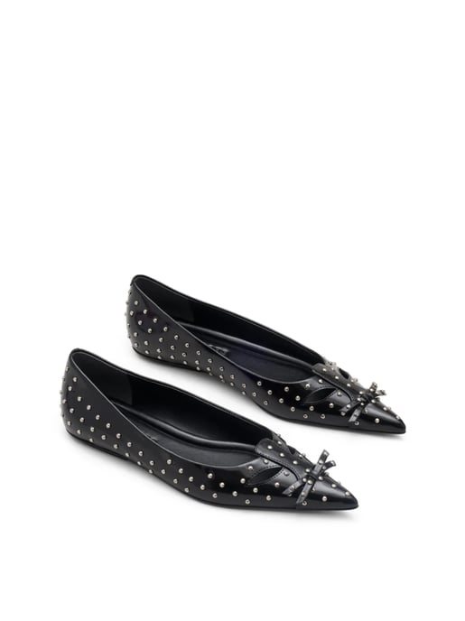 Die Glam Studs Kat Ballerinas - Image 2