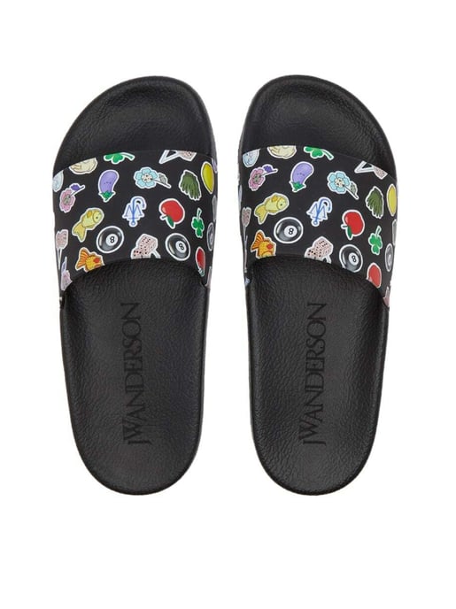 Sandalen mit Aufkleberlogo - Image 4