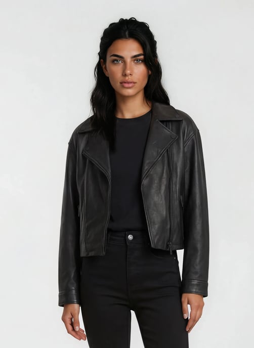 TRUEPRODIGY Lederjacke Alba - Image 1