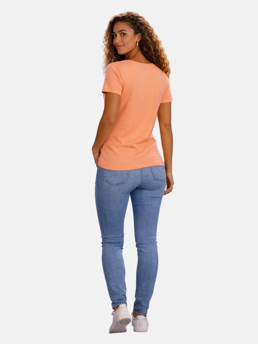 U.S. Polo Assn. Damen T-Shirt aus Baumwoll-Stretch - Image 6