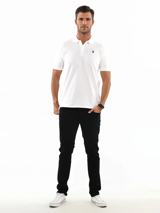 U.S. Polo Assn. Herren Basic Poloshirt kurzarm mit Stretchkomfort - Image 4