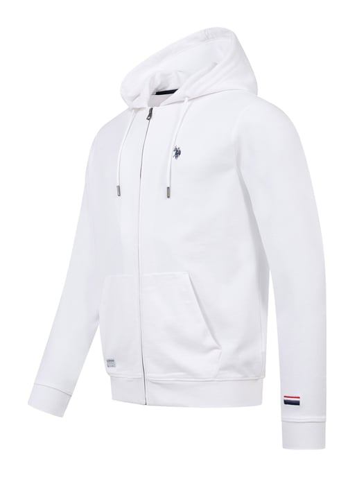 U.S. Polo Assn. Herren Sweatjacke mit Kapuze aus 100 % Baumwolle - Image 2