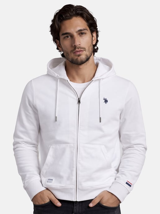 U.S. Polo Assn. Herren Sweatjacke mit Kapuze aus 100 % Baumwolle - Image 5
