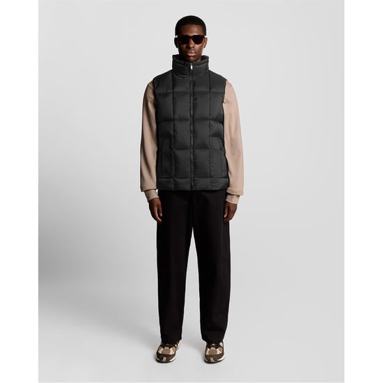 Herren Lyle And Scott Kokong-Weste in Lackrot - Image 6