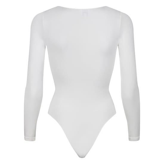 Damen Essentials Langarm-Bodysuit formende recycelte Stretch-Passform - Image 2