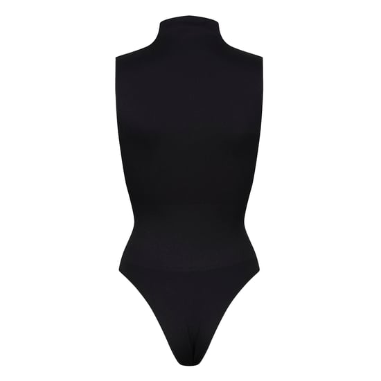 Damen Essentials Ärmelloses Turtleneck Bodysuit formend recycelte Stretch Passform - Image 2