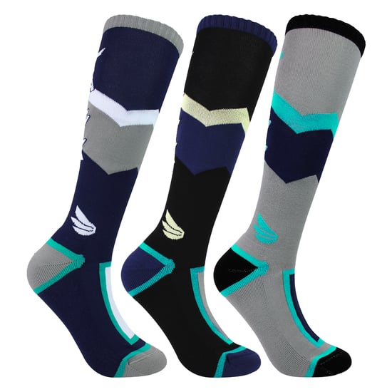 3er Pack Herren Skisocken Gepolstert Thermisch Feuchtigkeitsableitend Wintersport-Socken - Image 4