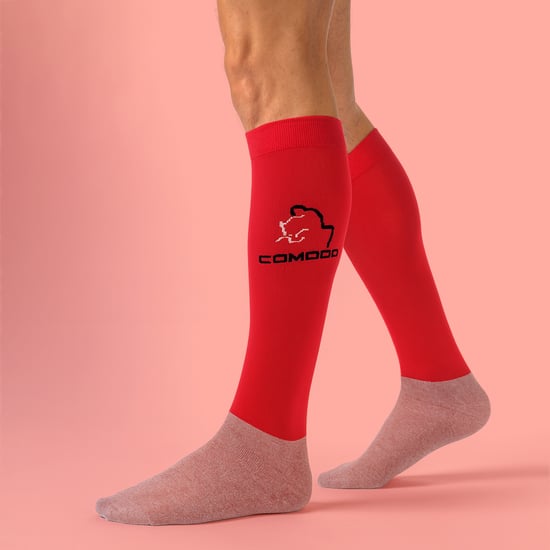 1 Pack Damen Mikrofaser Reitstrümpfe bis zum Knie - Image 3