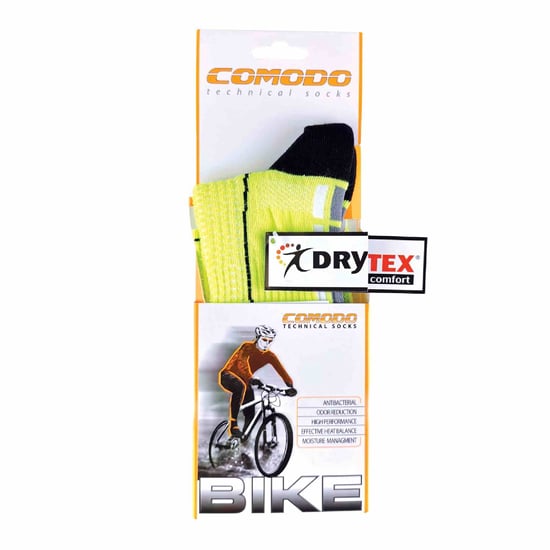 1 Pack Hochsichtbare Neon Tiefschnitt Fahrradstrümpfe - Image 2