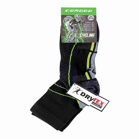 1 Pack Hochsichtbare Neon Low-Cut Fahrradsocken - Image 2