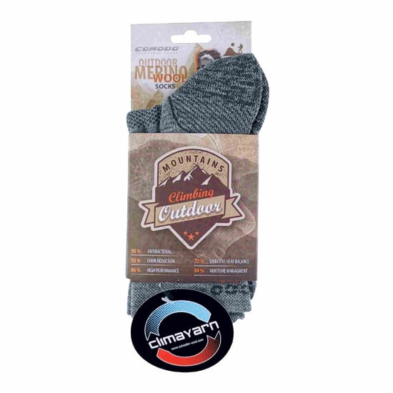 1 Pack Merinowolle Schnelltrocknende Leichte Wandersocken - Image 2