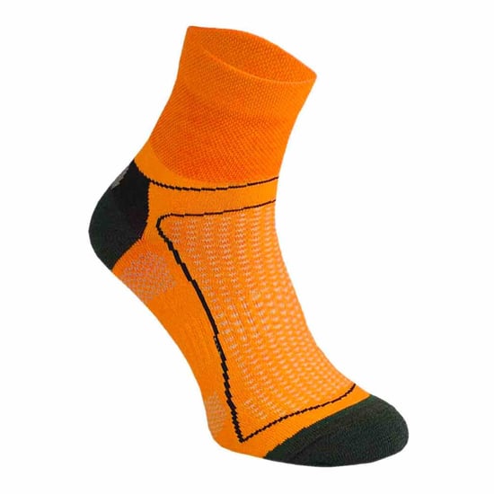 1 Pack Hochsichtbare Neon Niedrigschnitt Fahrradsocken - Image 1