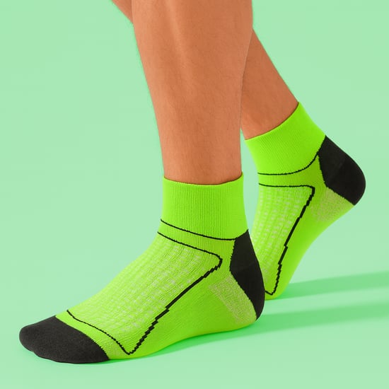 1 Pack Hochsichtbare Neon Kurzschaft-Fahrradsocken - Image 3
