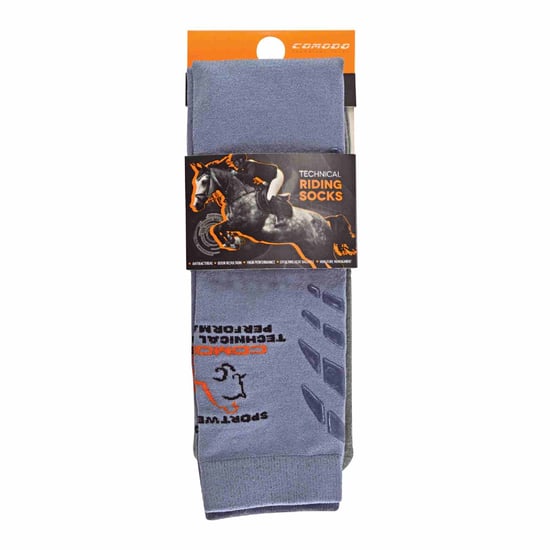 1 Pack Damen Mikrofasersocken bis zum Knie für Reitsport - Image 2