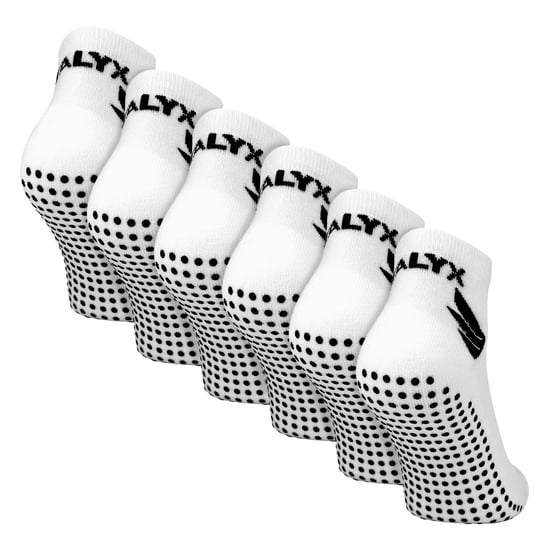 6er-Pack Herren Bambus Knöchelsocken mit Rutschfestem Grip | Verstärkter Fersen- und Zehenbereich, Weiche Rutschfeste Socken - Image 1