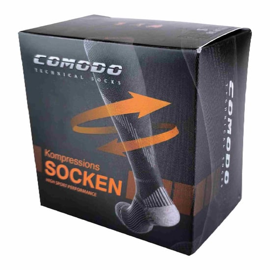 1 Pack Unisex Kompressions-Laufsocken über die Waden - Image 2