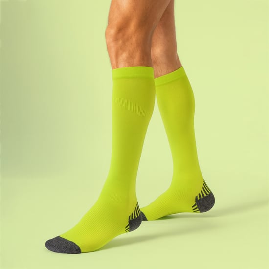 1 Pack Unisex Kompressionstrümpfe über dem Waden für das Laufen - Image 3