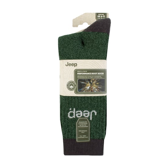 Herren 4er Pack Recycelte Baumwoll-Stiefelsocken | Dicke Strick-Socken mit voller Polsterung - Image 2