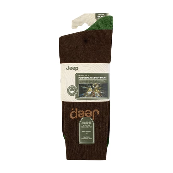 Herren 4er Pack Recycelte Baumwoll-Stiefelsocken | Dicke Strick-Fullschaum-Socken - Image 2