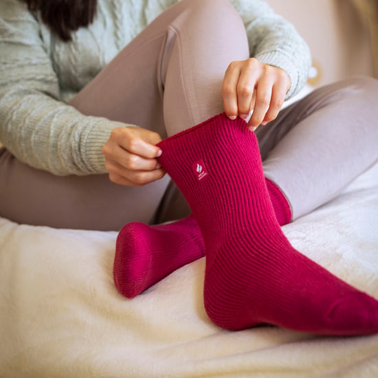 3 Paar Damen Original Dicke Winterthermosocken - Image 4
