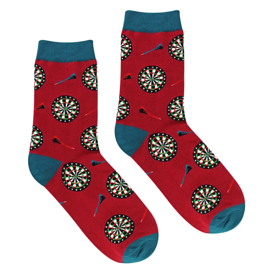 Herren Novelty Darts Dartboard Socken Weiche Komfortable Bambussocken - Image 3