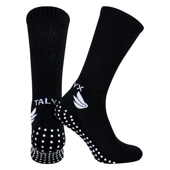 6er-Pack Herren Bambus Crew Grip Socken | Verstärkter Fersen- und Zehenbereich weiche rutschsichere Socken - Image 3