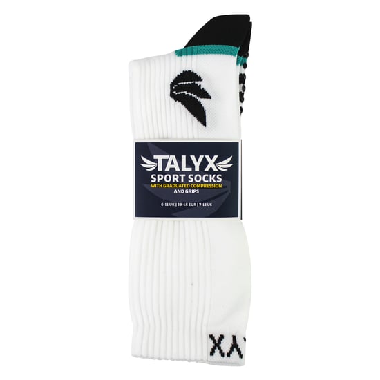 Männer Kompressionssportstrümpfe mit Grip | Verstärkte Ferse & Zehen, rutschfeste Socken - Image 2