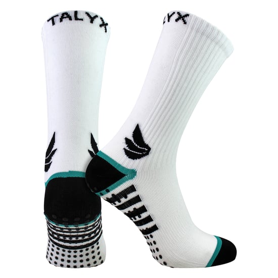 Männer Kompressionssportstrümpfe mit Grip | Verstärkte Ferse & Zehen, rutschfeste Socken - Image 3