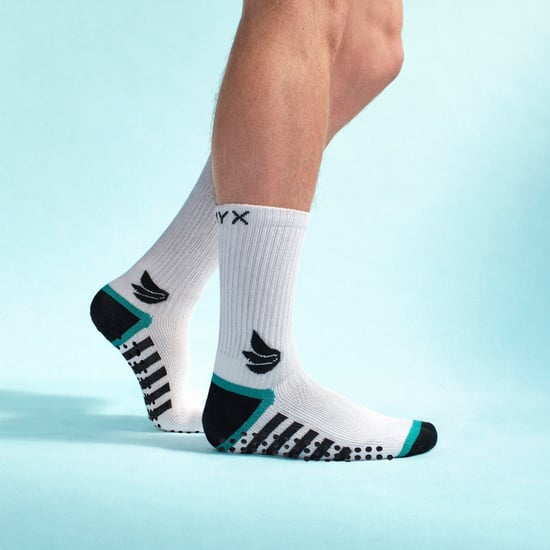Männer Kompressionssportstrümpfe mit Grip | Verstärkte Ferse & Zehen, rutschfeste Socken - Image 5
