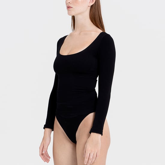 Damen Essentials Langarmshirt sculpting aus recyceltem Stretch im Everyday Fit - Image 3