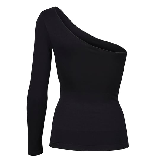 Damen Essentials One Shoulder Top mit formendem, glättendem Stretch-Fit - Image 2
