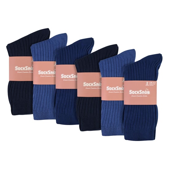 Damen 12er-Pack 100% Baumwolle Weiche Atmungsaktive Socken - Image 2