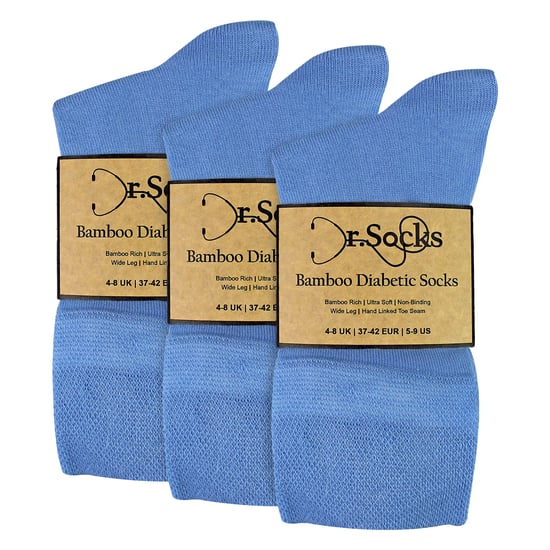 12 Paar Damen Bambus Diabetikersocken | Weiche, nicht bindende Komfortsocken - Image 2