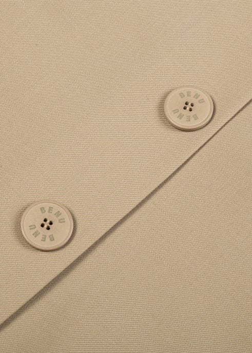 BENU Kurzer hellkaramellfarbener Blazer mit Knöpfen - Image 6