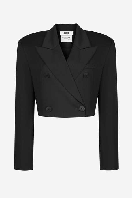 BENU Kurzer schwarzer Blazer - Image 3