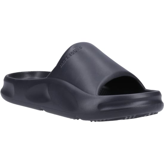 Jack & Jones Status Synthetik Herren Pantoletten Anthrazit - Image 1