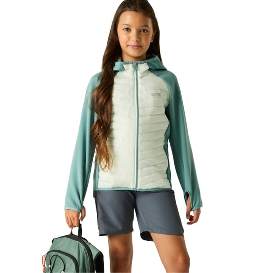 Regatta - "Andreson" Steppjacke für Kinder, Hybrid (Moos/Ozean Nebel) - Image 4
